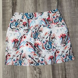 Abstract Patterned Women's Skirt